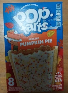Kellogg's Pop Tarts Frosted Pumpkin Pie, 8 count Limited Edition - Picture 1 of 2