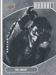 #68 JOKER 2023-24 Upper Deck DC Annuale VARIANTE COVER - Foto 1 di 2