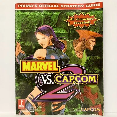 Marvel vs Capcom 2 Prima's Strategy Guide Sega Dreamcast VERY RARE! Classic Read - Image 1 of 4