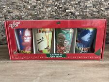 a Christmas Story Pint Glass Collector's Series 4-pack Warner Brothers A5446