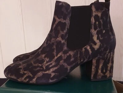 PAUL GREEN GR. 41  Stiefelette Damen Gheopardo Taupe Neuwertig  - Bild 1 von 4