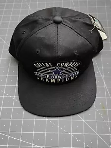 Cappello Berretto 1993 Starter Snapback Dallas Cowboys Super Bowl XXVII NFL Nuovo con etichette - Foto 1 di 9