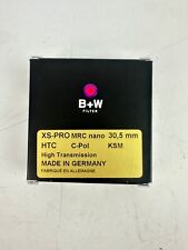 B+W XS-PRO MRC nano 30,5 mm HTC C-Pol KSM haute transmission