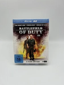 Blu-ray Battlefield of Duty 3D, 2D Version, 3 Filme - Coriolanus Front Line NEU - Bild 1 von 1