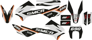 Graphics kit for KTM SMC-R 2012 2013 2014 2015 2016 2017 SMC R 690 STICKER DECAL - Picture 1 of 2