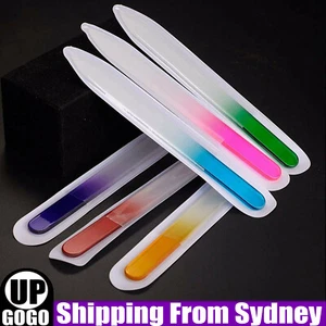 16x Durable Nail File Crystal Glass Buffer Art Files Manicure Device Acrylic Gel - Picture 1 of 7