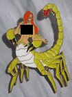 WFRR Jessica Kaninchen Halloween Halb Skorpion Monster Mädchen unzüchtig Emaille Pin Gold