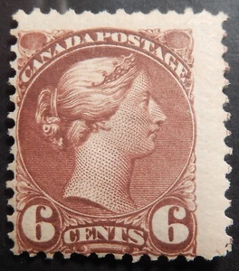 Canada Scott # 43, goma original como nueva (HR) - Imagen 1 de 2