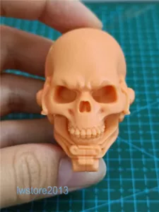 1:6 Skeleton Man Monster Head Sculpt Carved For 12" Male Action Figure Body Toys - Picture 1 of 6