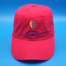 Napa Valley Balloons Hat Cap Strap Back Red Baseball One Size Logo Port Authorit