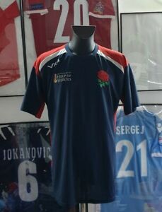 Maillot jersey shirt camiseta maglia rugby england Angleterre XXL VX3 heroes 