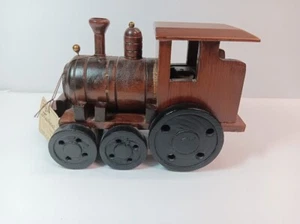 Vintage George Good Wooden Musical Train Collectible 1982 Original Tags - Picture 1 of 5