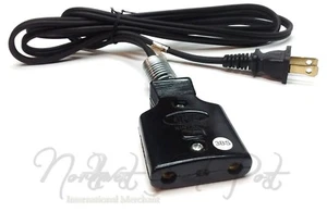 Power Cord for Vtg Everedy Model 8970 Infra-Red Electric Broiler Skillet Frypan - Picture 1 of 10