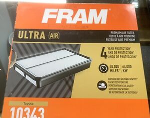 Fram Ultra Premium 10343 Air Filter For Toyota Sequoia Tacoma Tundra
