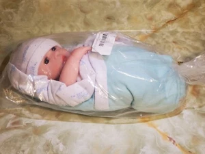 NIB NEWBORN BABY DOLL-12” ~NEW, OPEN BOX~ CUTE ~ LIFELIKE NEWBORN TOY Boy Parts - Picture 1 of 15
