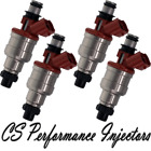 OEM Denso Fuel Injectors (4) 195500-2120 set for 1989-1996 Mazda 1.3L 1.6L I4