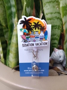 Soporte de carrete para insignias de vacaciones Sadation/identificación/clip - Imagen 1 de 1