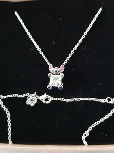 S925 ALE sterling silver stitch necklace - Picture 1 of 5