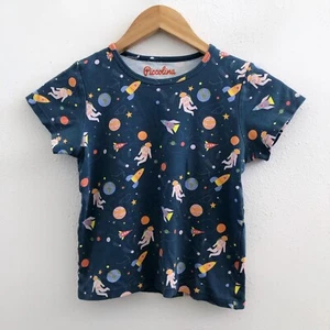 PICCOLINA Short Sleeves Space Exploration Pajama Size 8 - Picture 1 of 12
