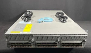Przełącznik Cisco Nexus N5K-C5596UP 48 portów 5596UP Z PODWÓJNYM ZASILANIEM - wysyłka tego samego dnia - Zdjęcie 1 z 5