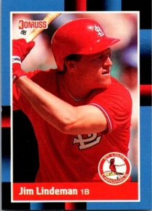 1988 Donruss - Jim Lindeman #540 - Picture 1 of 2