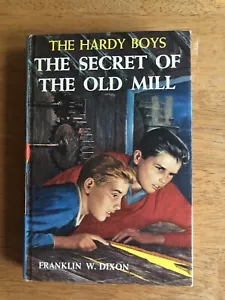 Hardy Boys Vintage Book #3 The Secret Of The Old Mill~ Franklin W. Dixon HB 1962 - Picture 1 of 9
