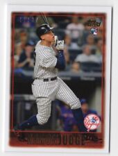 Aaron Judge 2017 Topps Transcendent Topps History VIP Party Rookie Card 1997 /87