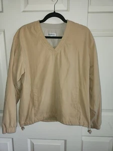 Vintage Monterey Club Golf Men's Windbreaker V Neck Canyon Oaks Country Club M - Picture 1 of 9