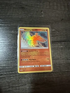 Shining Ho-Oh SM70 Holo Card Sword & Shield Promo - Picture 1 of 8