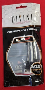 Cables RCA Divini Sound Solutions DCRY2F (1 macho 2 hembra), 100 % OFC premium - Imagen 1 de 4
