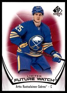 2021-22 SP Authentic Future Watch RED  Arttu Ruotsalainen Buffalo Sabres #139 - Picture 1 of 2