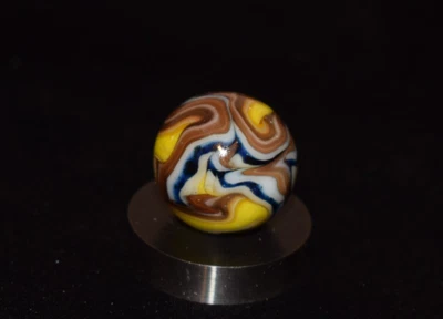 💥JABO🤠West Virgina Marble Collectors Club Run 👽Aventure Talla .750"=3/4 Como Nuevo Foto 1 de 4