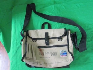 Arapaho Ice House Creels Fliegenfischen Canvas Gattertasche mit Regenbogen Forelle Logo schön - Bild 1 von 7