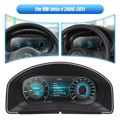 Cuadro de instrumentos virtual panel de instrumentos de 10,25" para Volkswagen Jetta 2006-2011 Foto 1 de 4