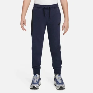 Nike Sportswear Tech Fleece Joggers Boys M Blue Drawstring Waist Active SRT472 - Picture 1 of 14