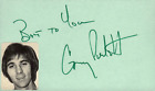 Gary Puckett Signed Auto 3x5 Index Card Union Gap