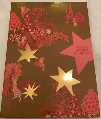 White Stuff Womens 12 Days Socks Advent Calendar New One Size - Image 1 of 4