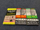 Lot Of 3 ; Billy Blanks Tae Bo Vhs - 8 Minute Workout,Basic Yoga For Dummiers