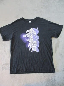 Vintage Chrono Trigger Shirt Mens XL Black Robo Magus Lucca Anime Video Game - Picture 1 of 15