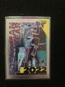 2023-24 Panini Flux Freshman Year David Roddy Memphis Grizzlies