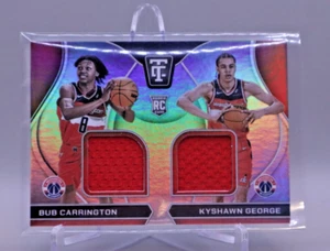 Bub Carrington Kyshawn George 2024-25 Totally Certified Swatches Rookie K027 - Picture 1 of 2