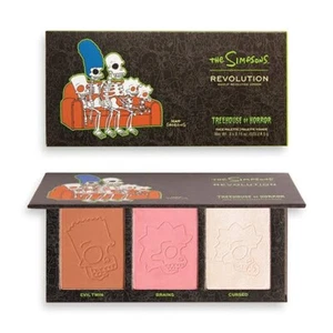 Makeup Revolution Beauty The Simpsons SPOOKTACULAR Face Palette Limited Edition - Picture 1 of 4