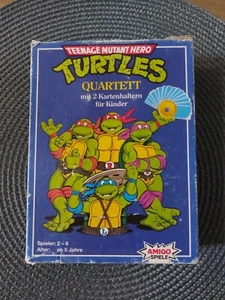 Kartenspiel: Teenage Mutant Hero Turtles Quartett Vollständig Blitzversand! - Bild 1 von 4