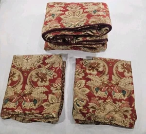 Ralph Lauren King Duvet Pillow Case Jardiniere Paisley 100% COTTON Sateen VGC - Picture 1 of 11