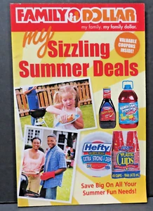 2008 Family Dollar Summer Advertising Booklet w/ Expired Coupons 19 Pages - Picture 1 of 6