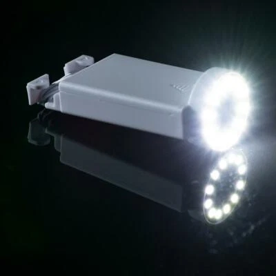 12 LED Multifunción Control Remoto Luz para Linternas, Blanco Frío (Batería Foto 1 de 4