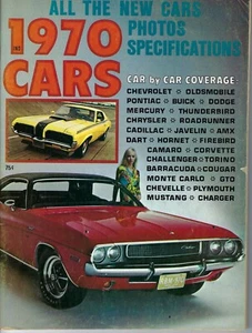 1970 new cars. Most 1970 American cars featured. Very Rare! See Contents. - Picture 1 of 2