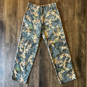 Bushmaster Real Tree Straight Leg Adjustable Camo Hunting Pants Trail Cover SML - Picture 1 of 11