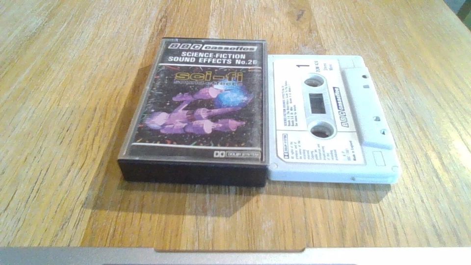 DOCTOR WHO BLAKE'S 7 HITCH HIKERS SFX UK CASSETTE TAPE 1981 Radiophonic Workshop - Image 1 of 1