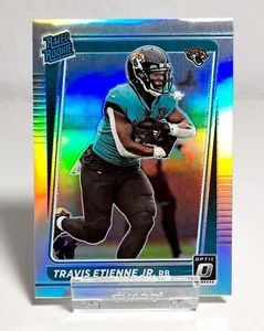 2021 Donruss Optic TRAVIS ETIENNE JR. Rated Rookie Silver Holo #214 - Bild 1 von 2